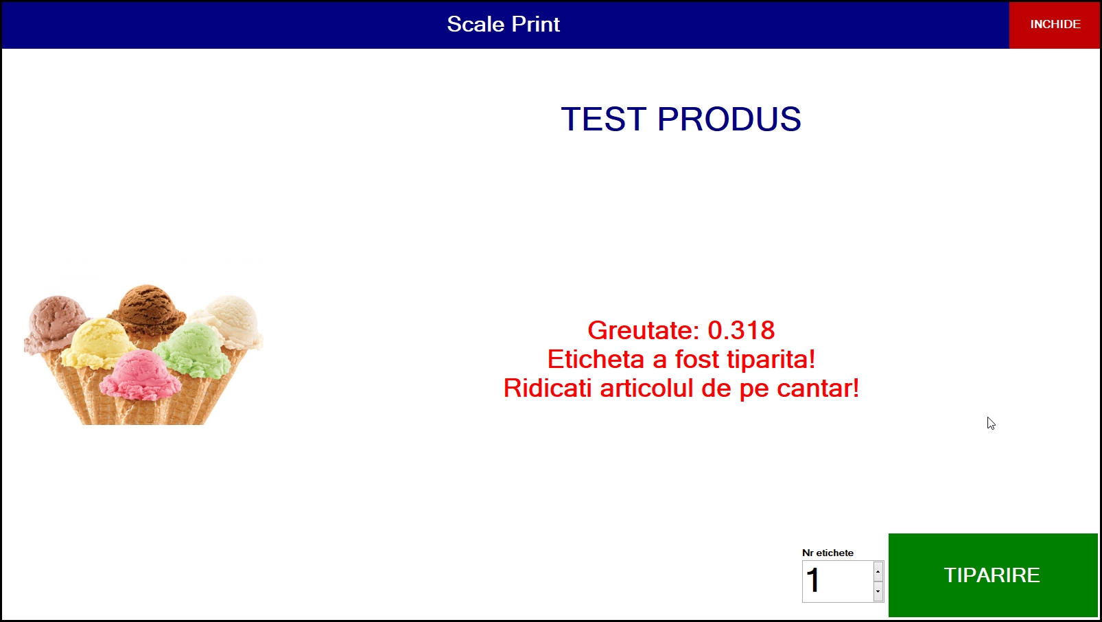 Dynamic weighing & piece counting